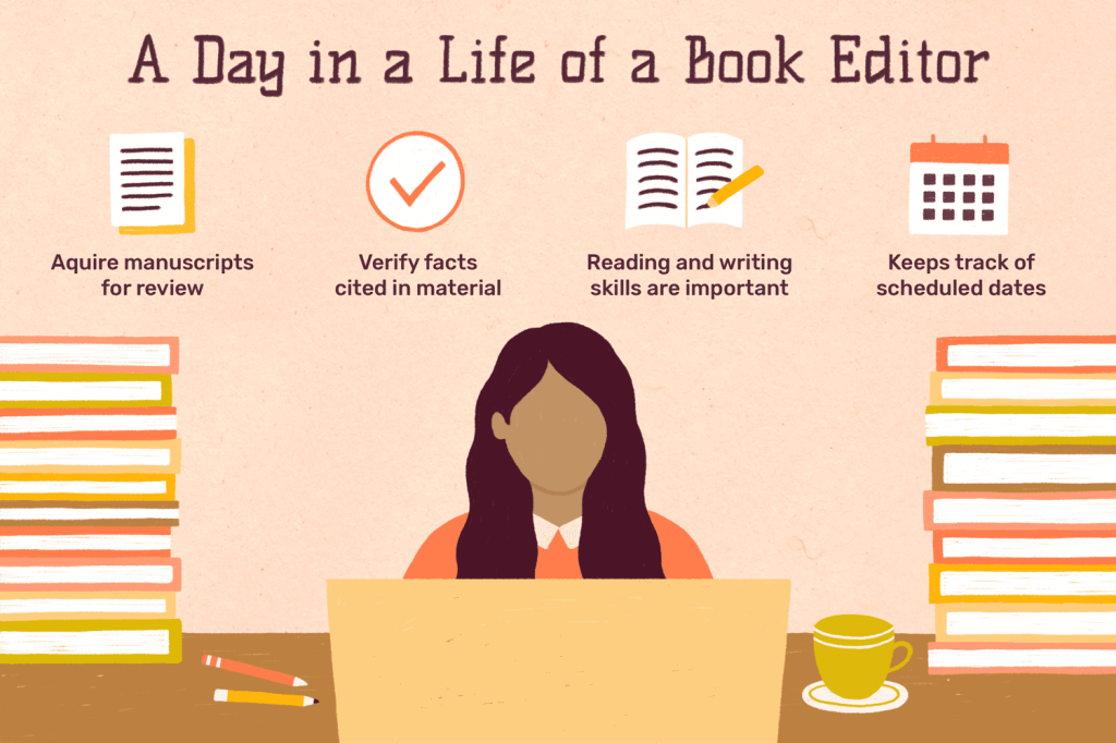 Picture of: Book Editor Job Description: Salary, Skills, & More
