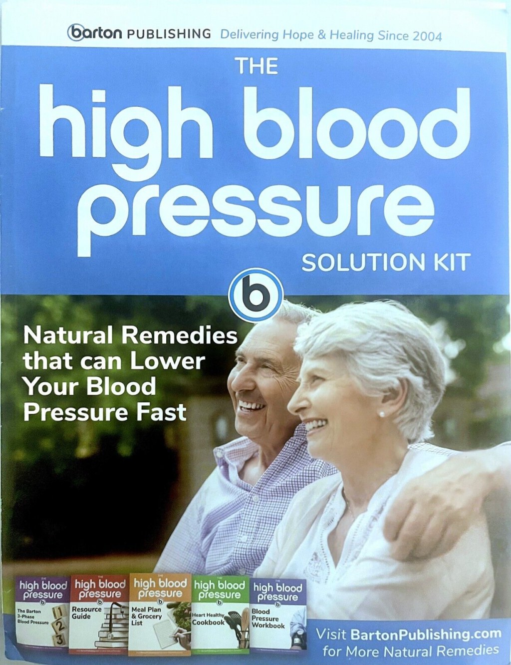 Picture of: High Blood Pressure Solution Kit physical book: Joe Barton and