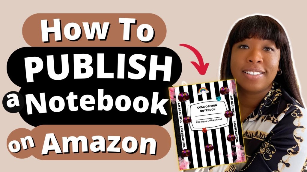 Picture of: How to PUBLISH a Notebook on AMAZON in  mins❗️