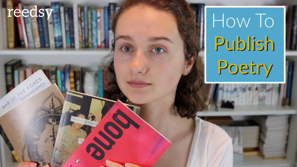 Picture of: How to Publish a Poetry Book