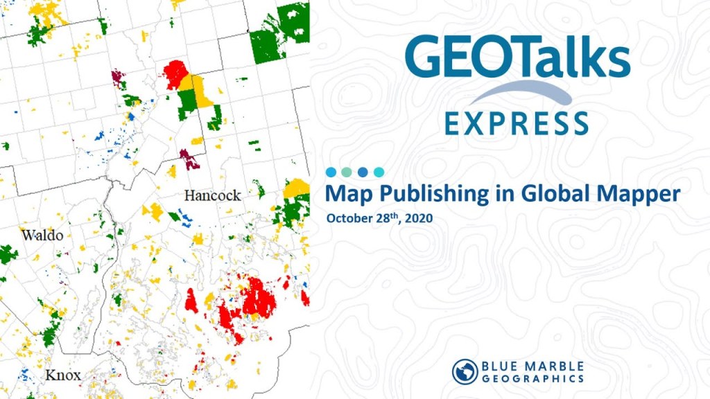 Picture of: Map Publishing in Global Mapper