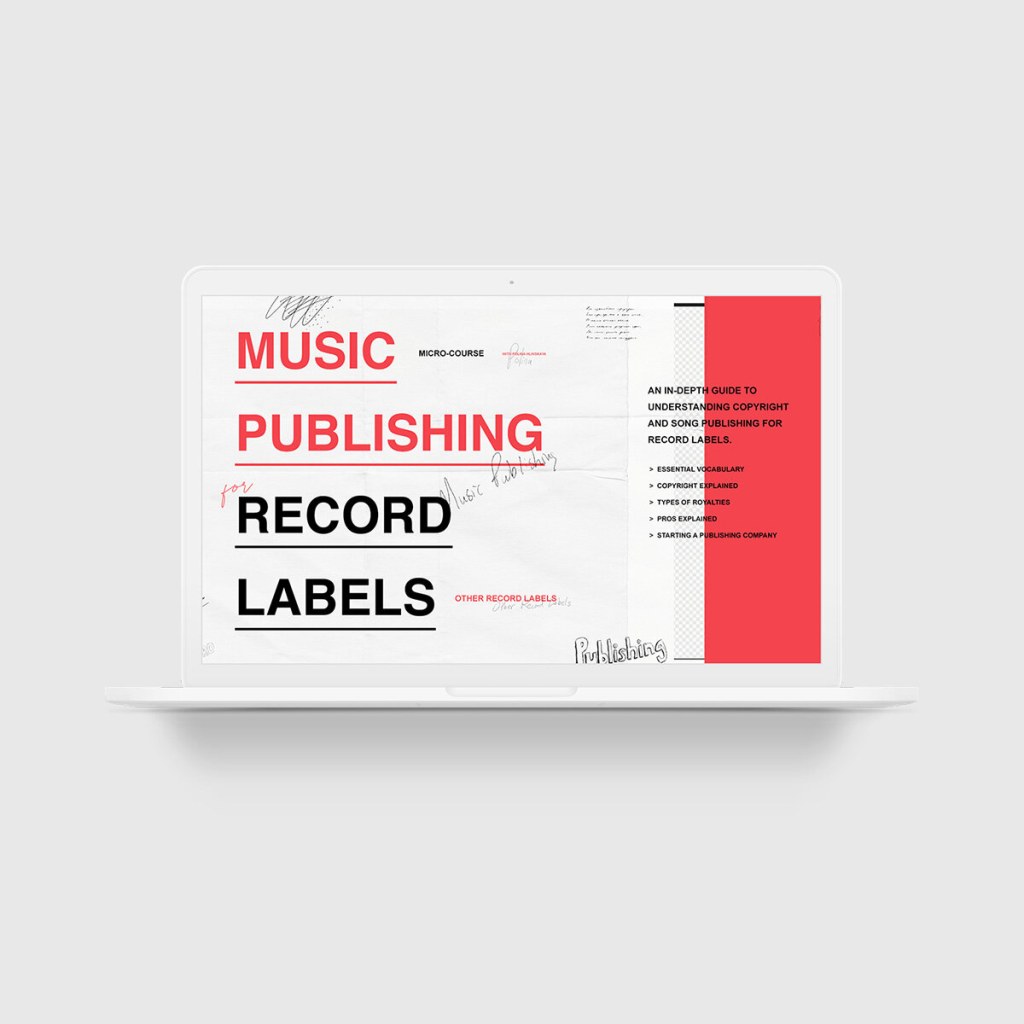 Picture of: Music Publishing Online Course