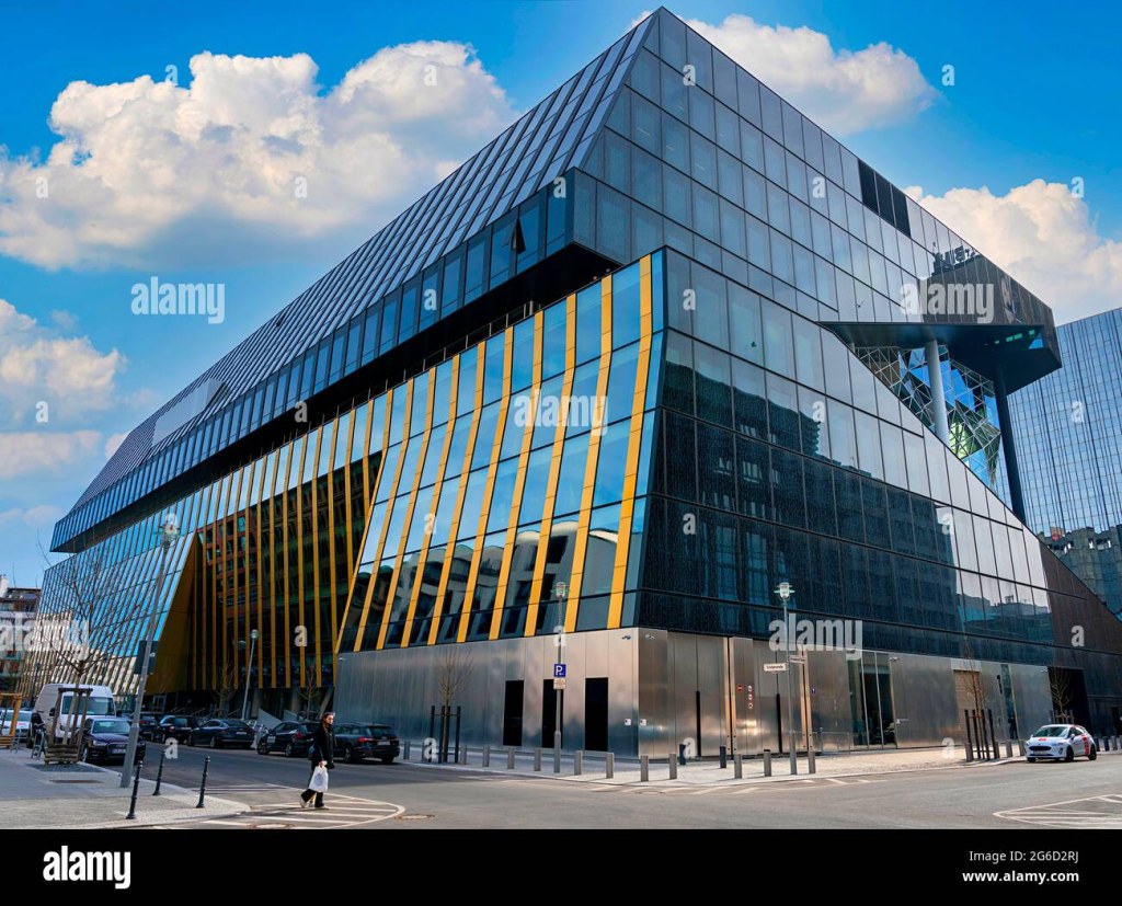 Picture of: The New Axel Springer Publishing House On Zimmerstrasse In Berlin